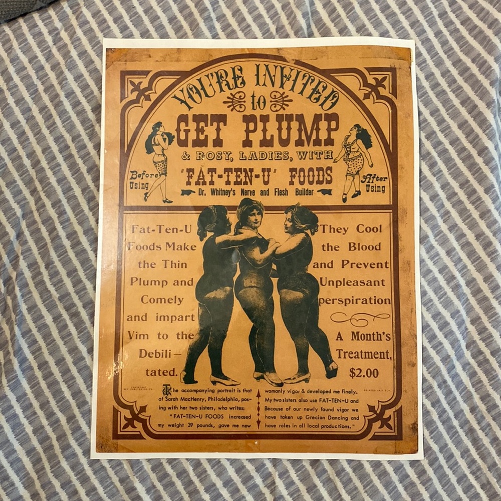 Vintage Laminated Body Positive Print
